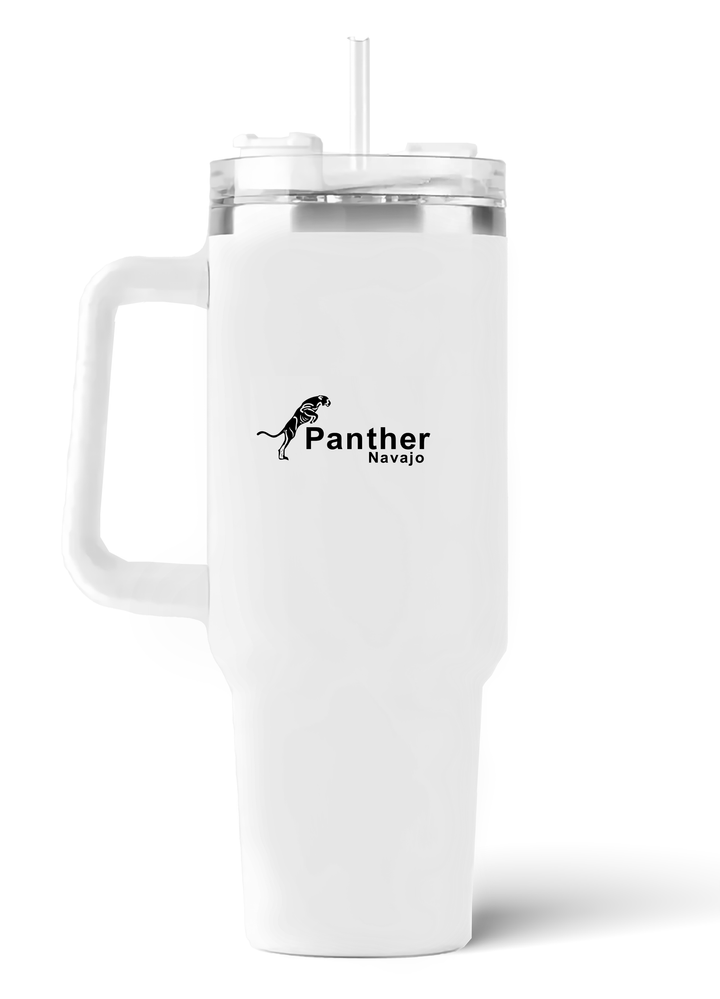 back of Panther Navajo Quencher