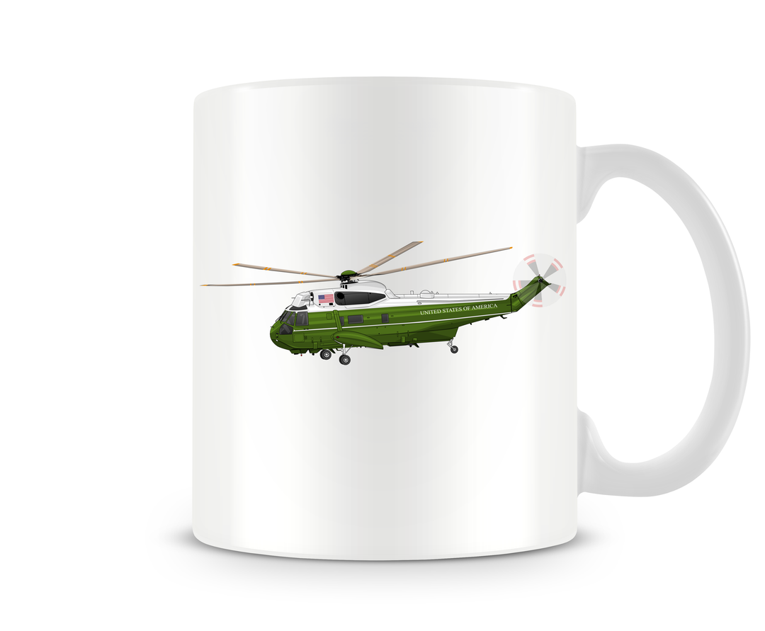 Sikorsky VH-3D Sea King Marine One Mug