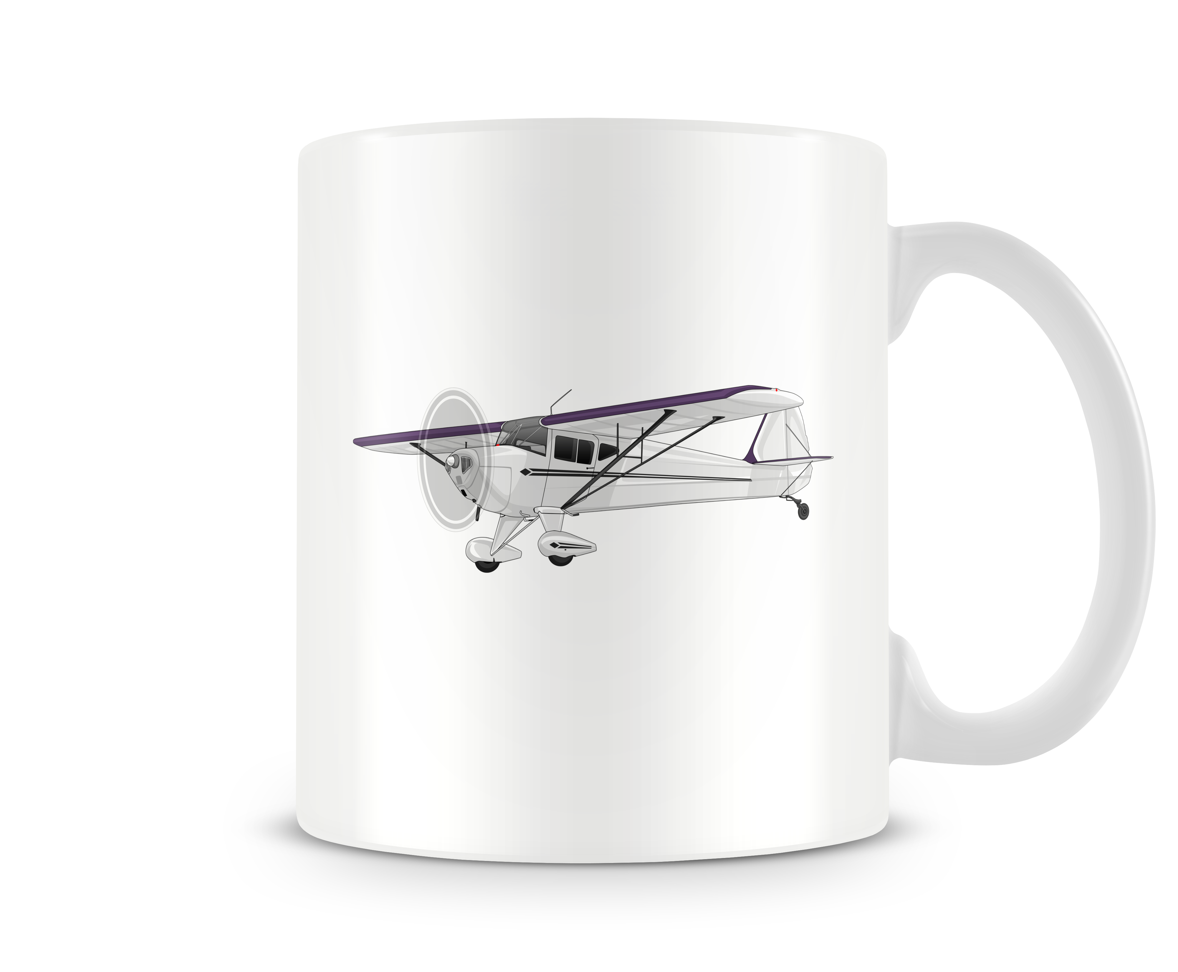 Taylorcraft B Mug - Taylorcraft B Was A Popular 1930's Era GA Aircraft ...