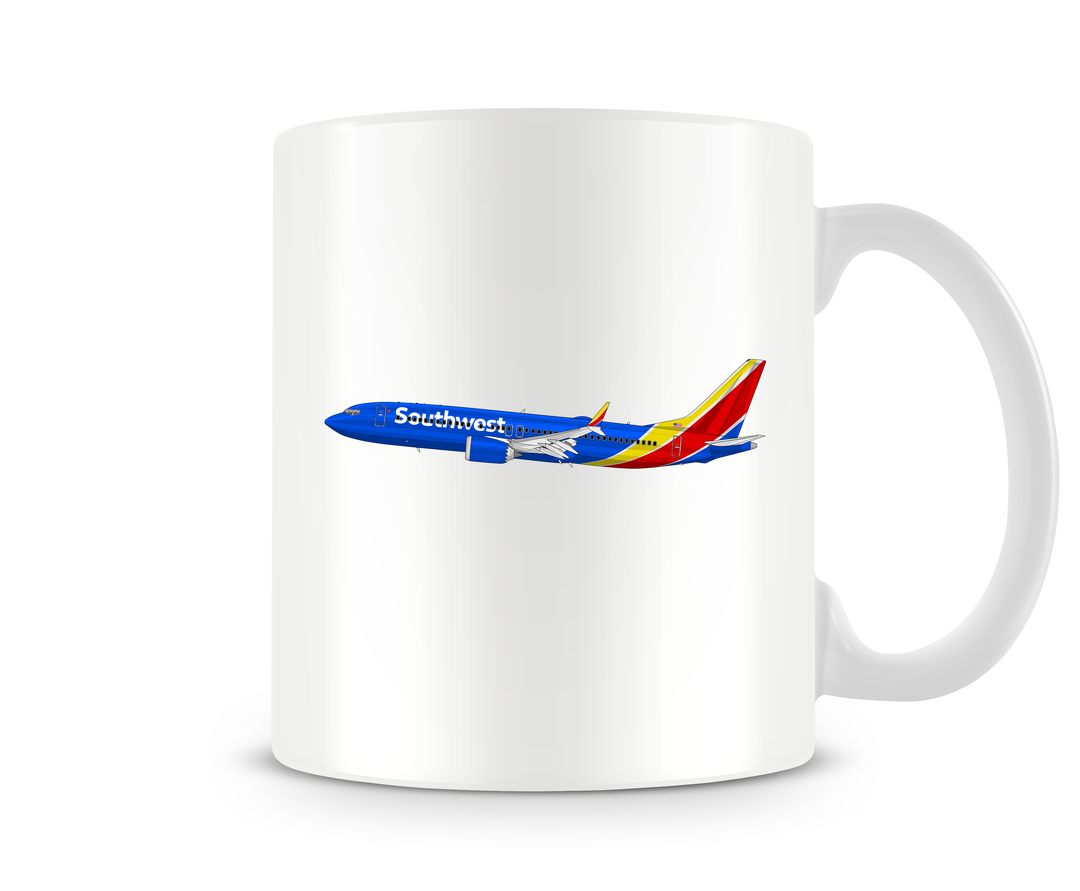 Southwest Airlines Boeing 737 MAX Mug