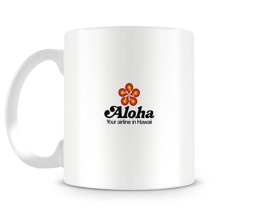 Aloha Airlines Boeing 737 Mug - Aircraft Mugs