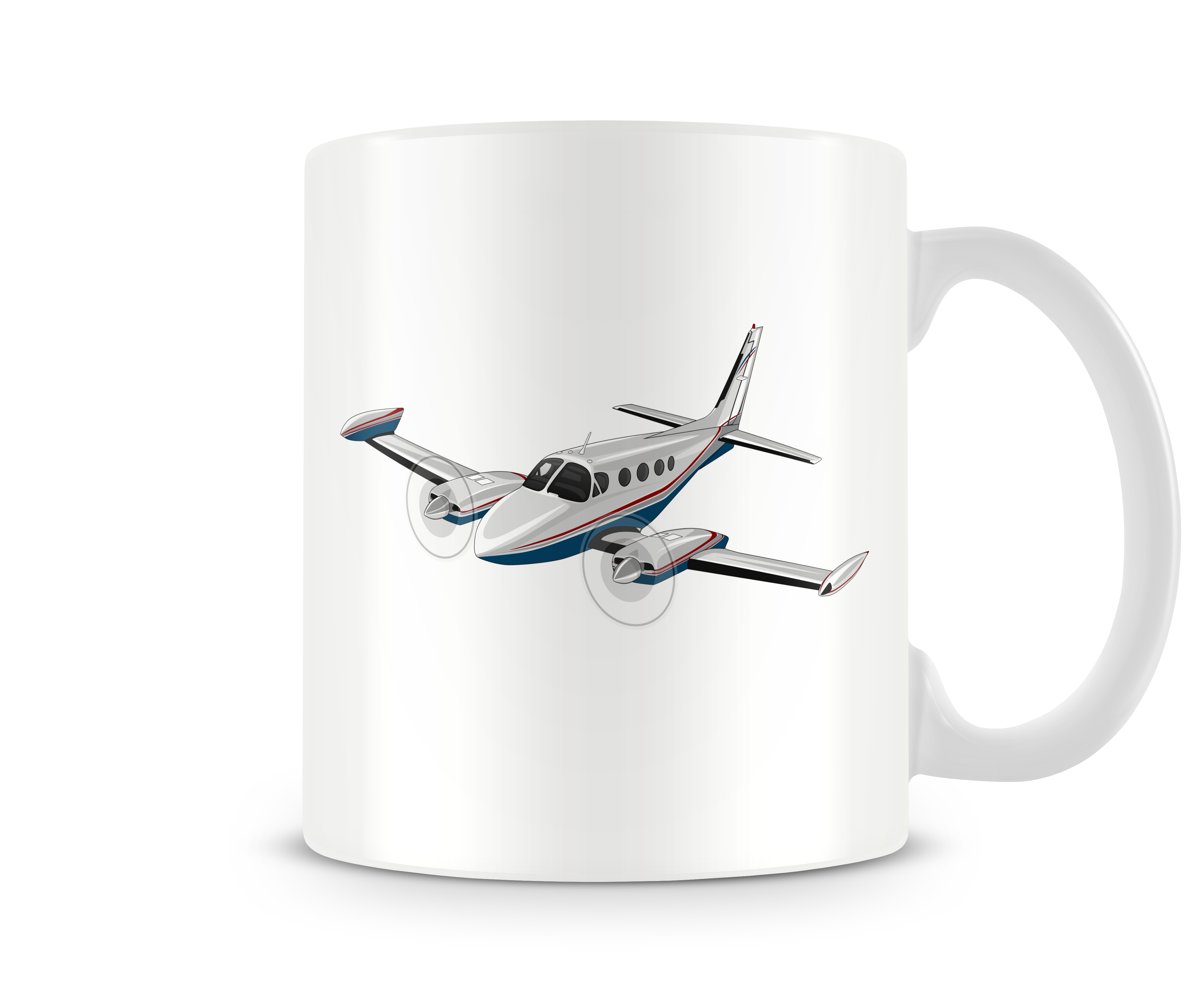 Coffee Mug Western Airlines (banded) - Planewear