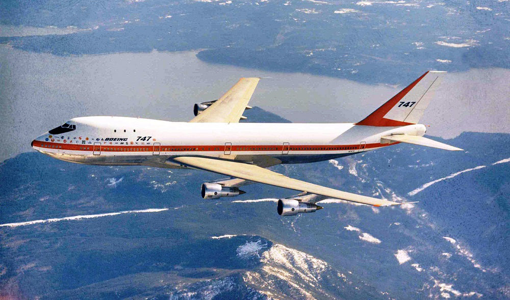 Boeing's 747 prototype first flight