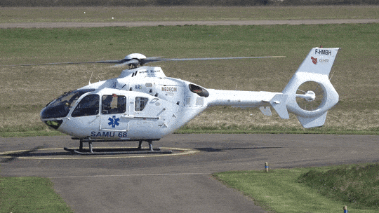 Eurocopter EC-135 running