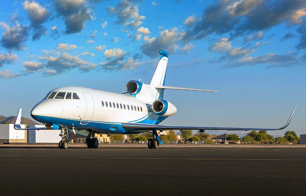 The Dassault Falcon 900LX