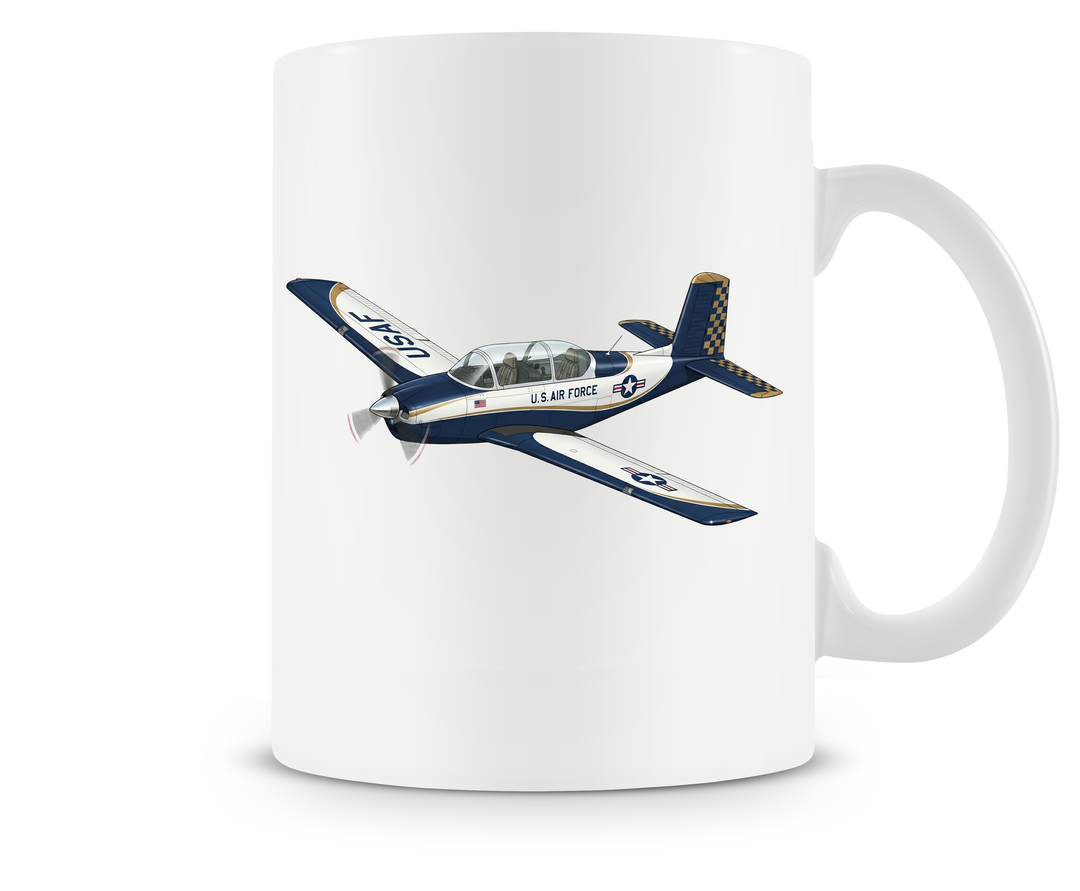 United States Air Force Beechcraft T-34 Mentor mug