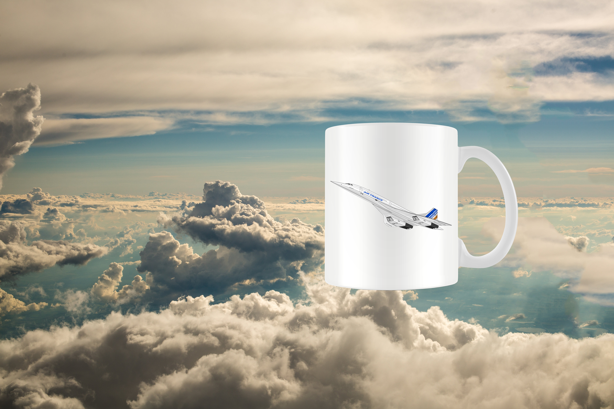 Air France Concorde Mug