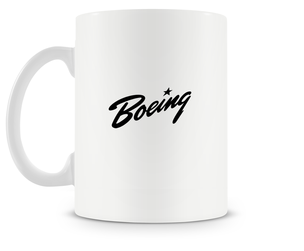 back of Boeing B-17 Flying Fortress mug