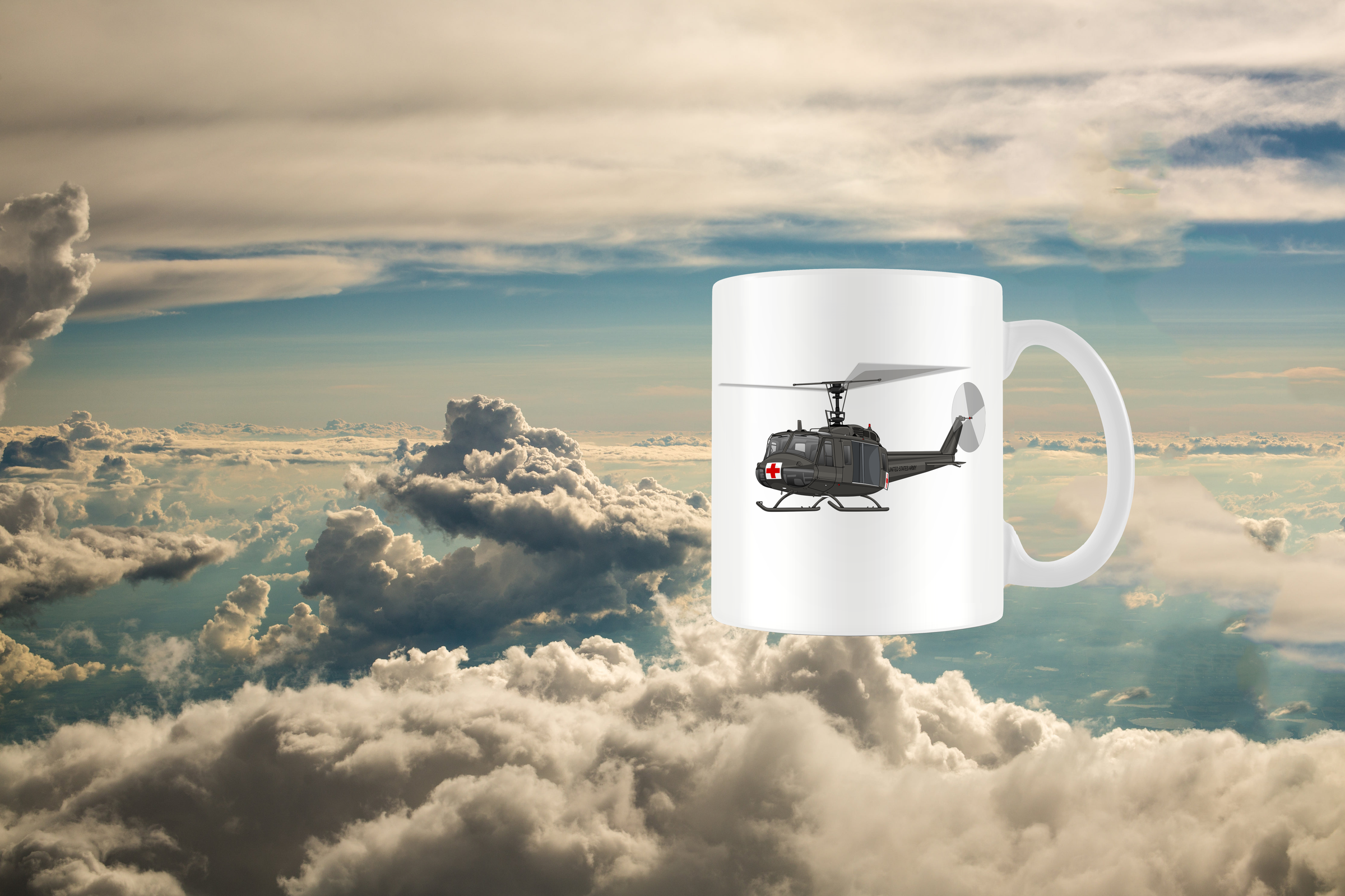 Bell UH-1V Huey Mug