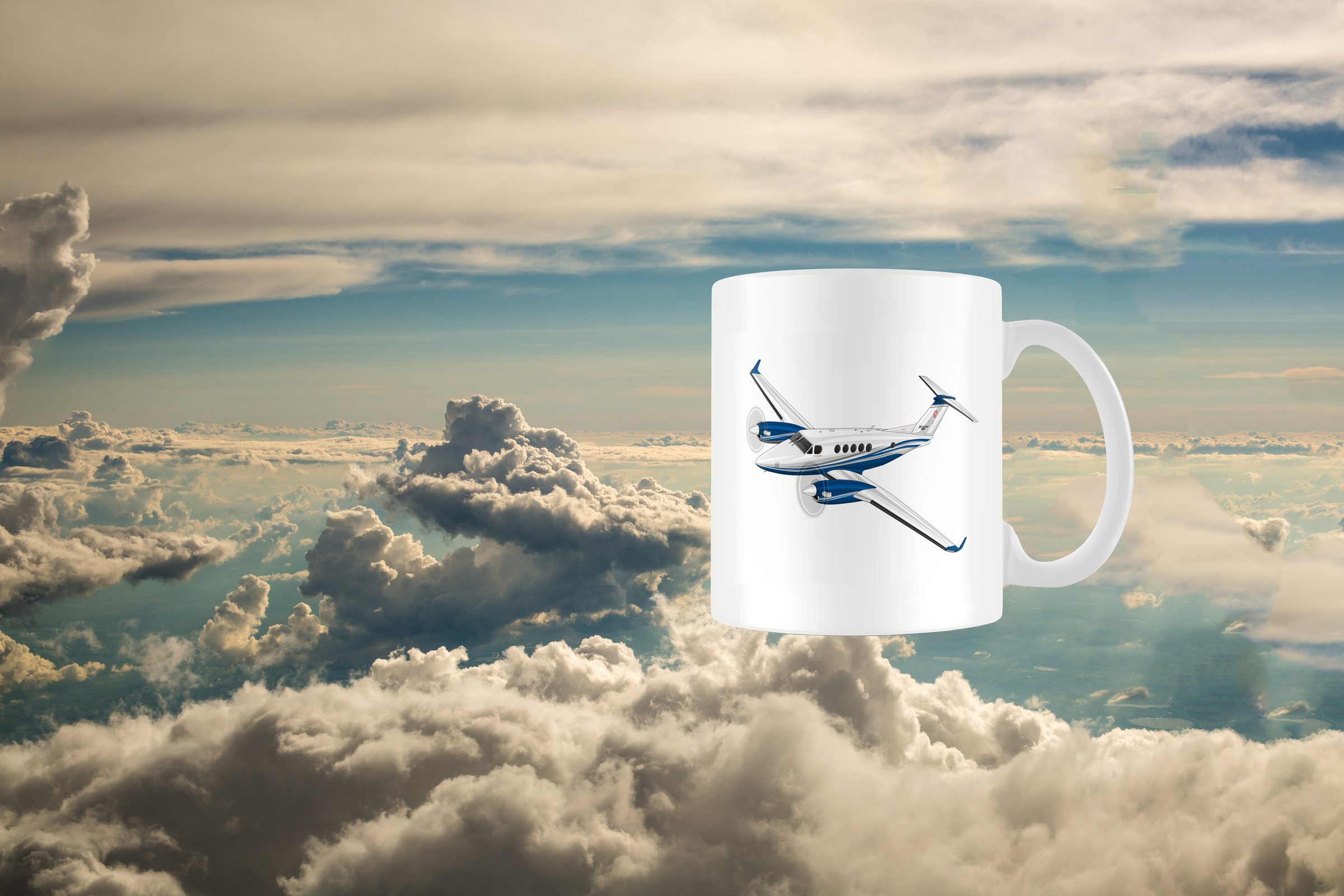 King Air 250 Mug