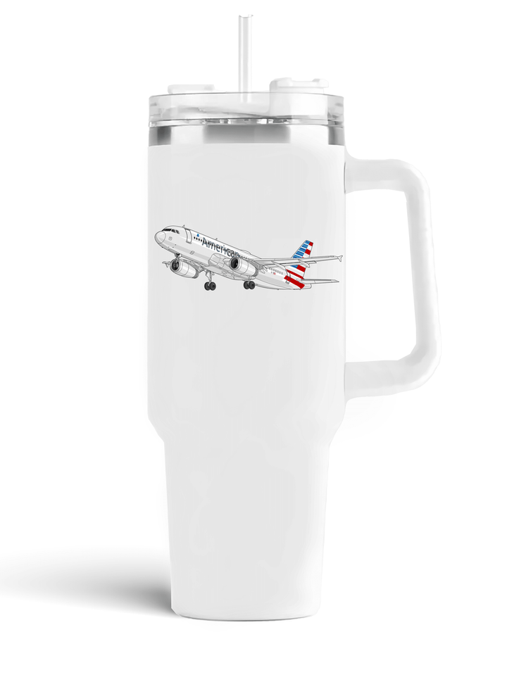 American Airlines Airbus A320 - AeroMugs.com