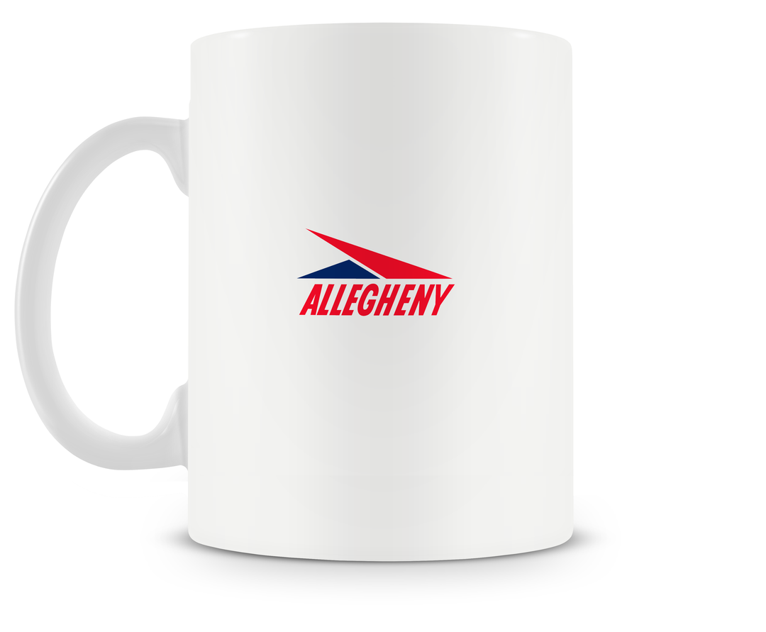 back of Allegheny Airlines McDonnell Douglas DC-9-30 mug