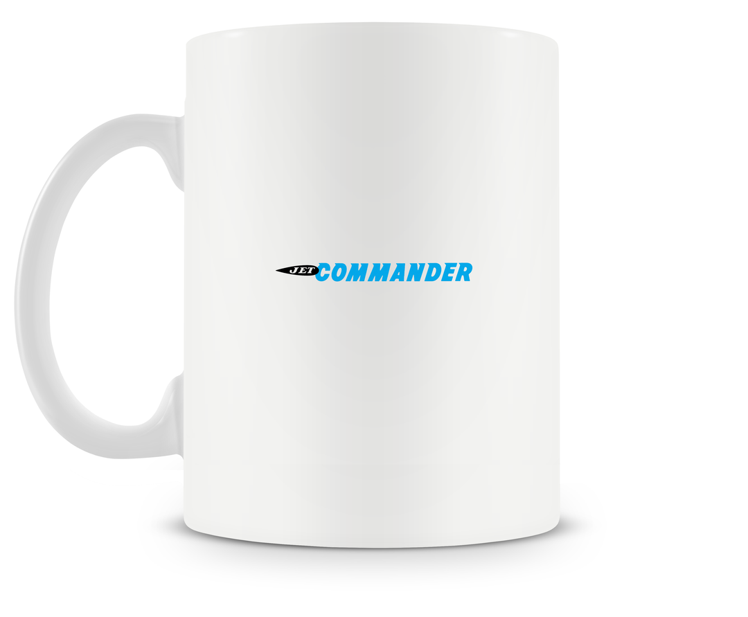 back of  Aero Commander 1121 Jet Commander  mug