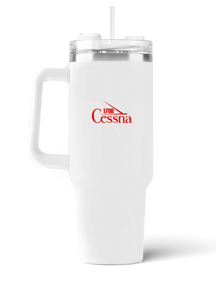 back of Cessna 170B quencher