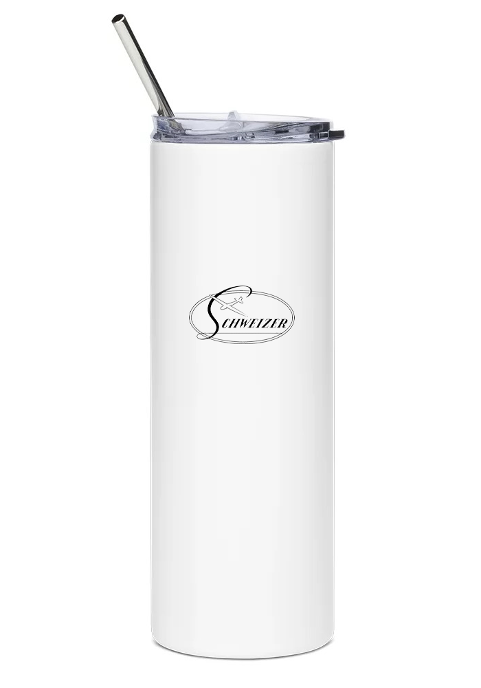 back of Schweizer 300C water tumbler