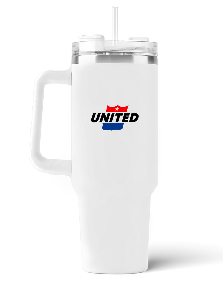back of United Airlines Boeing 727 quencher