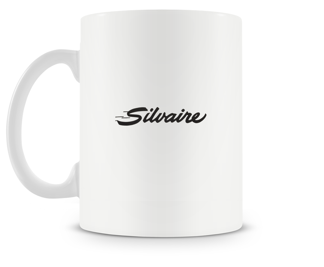 back of Luscombe 8F Silvaire mug
