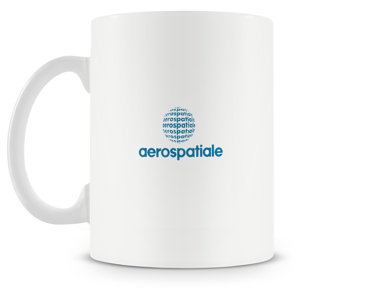 back of Aérospatiale SA 321G Super Frelon mug