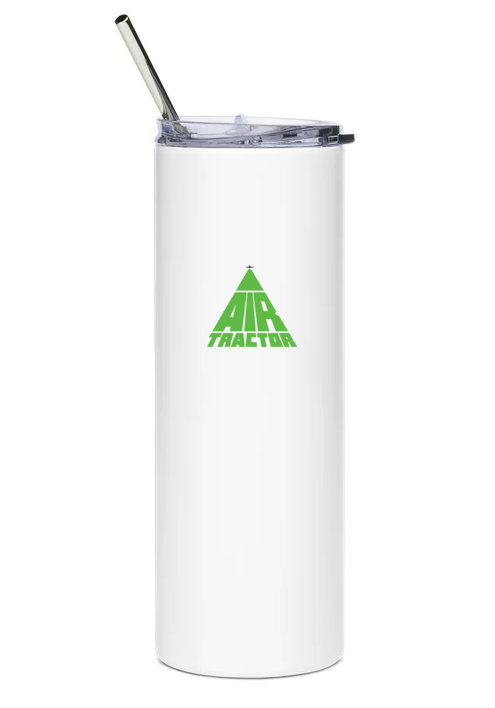 back of Air Tractor AT-400 water tumbler