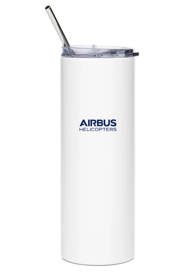 back of Airbus H155 water bottle