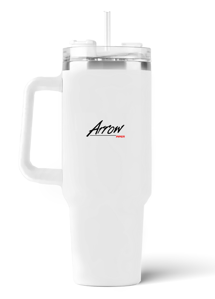 back of Piper Arrow II quencher