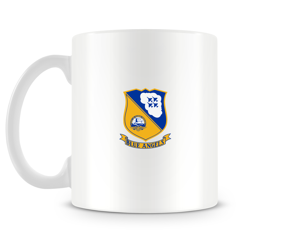 back of Douglas A-4 Skyhawk 'Blue Angels' Mug