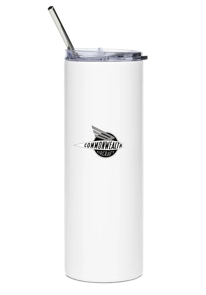back of CAC CA-25 Winjeel water tumbler