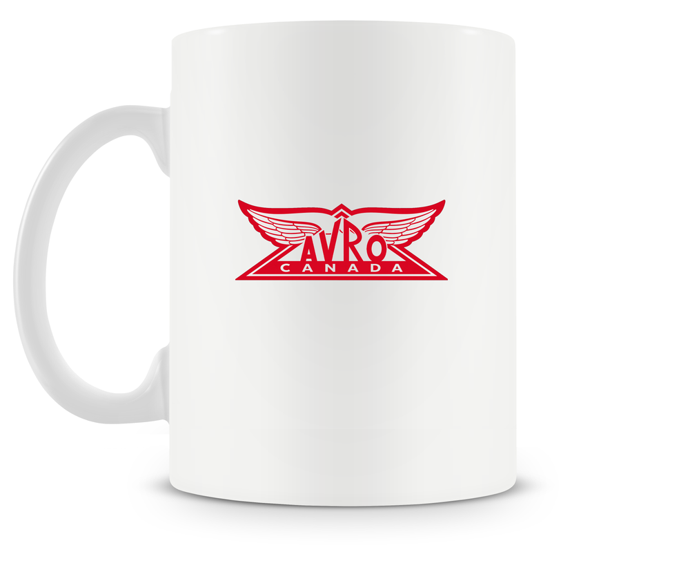 back of Avro Canada CF-100 Canuck mug