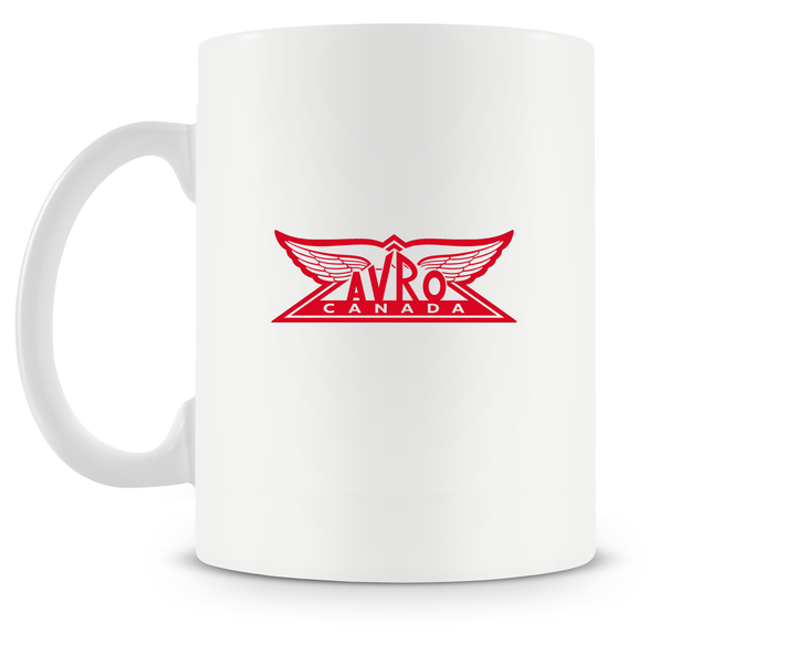 back of Avro Canada CF-100 Canuck mug