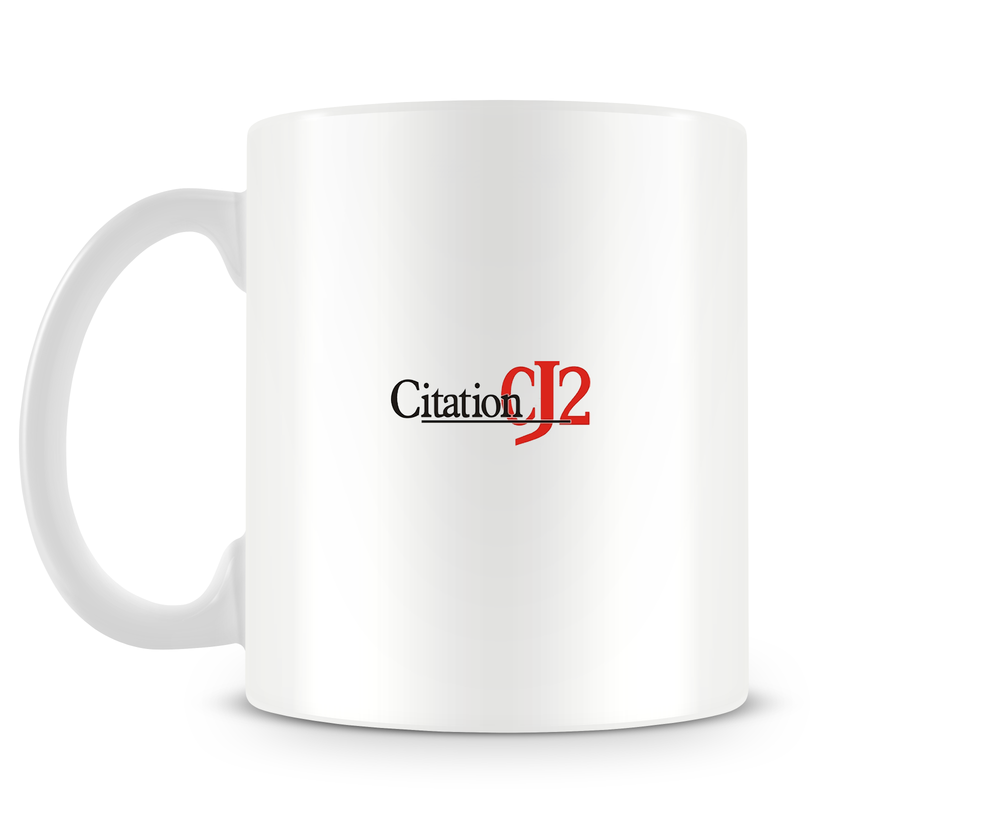 back of Cessna Citation CJ2 Mug