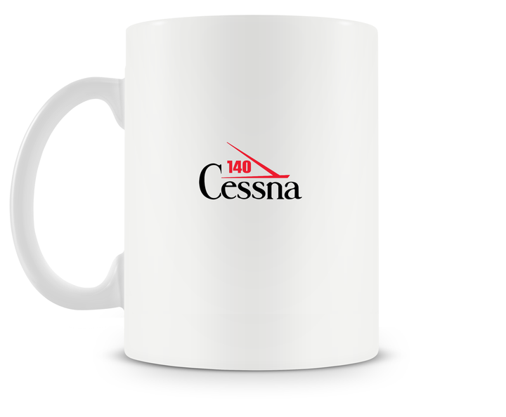 back of Cessna 140 Mug 15oz.