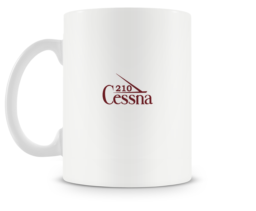 back of Cessna 210R Centurion mug