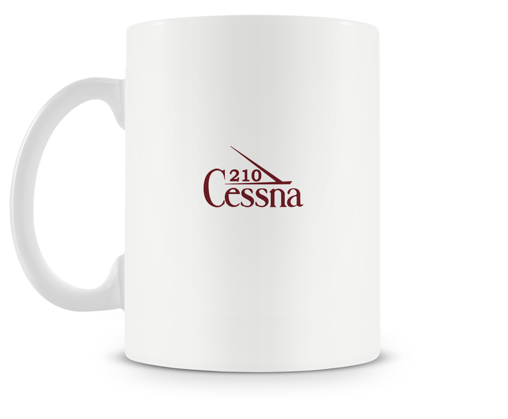 back of Cessna 210R Centurion mug