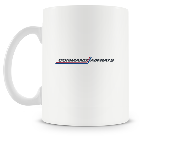 back of Command Airways Short 330 mug 15oz