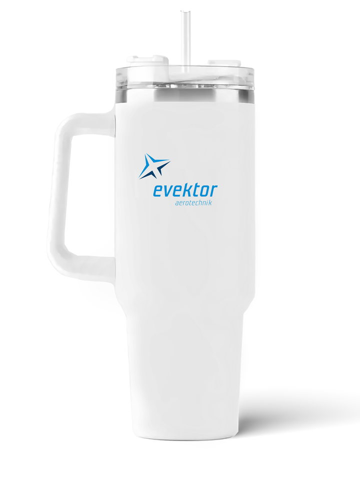 back of Evektor EV-97 EuroStar quencher