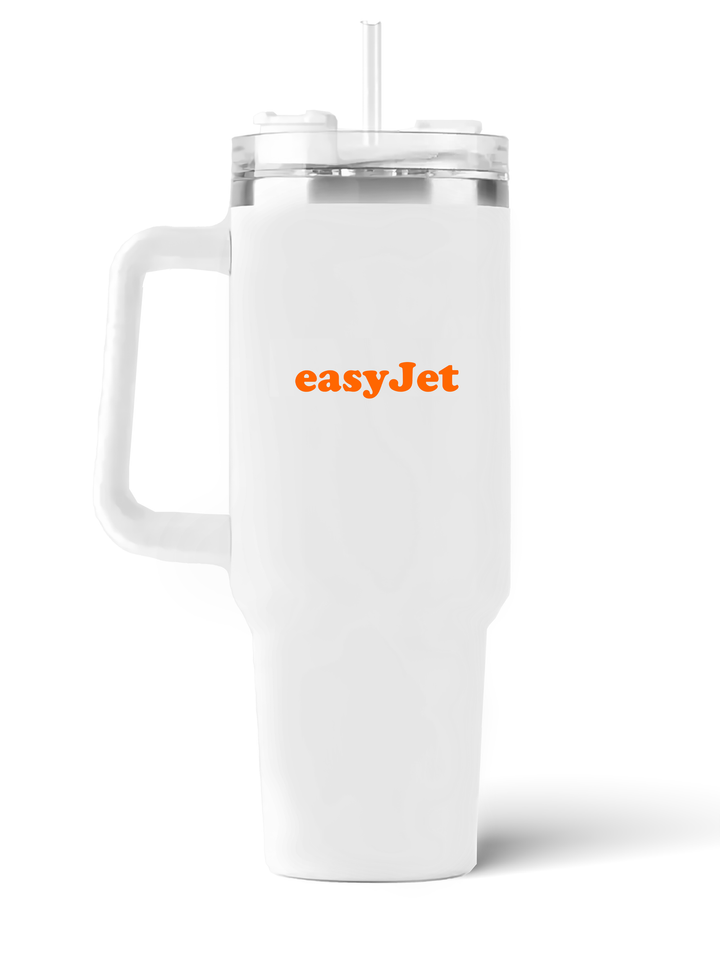 back of EasyJet Airbus A320 quencher