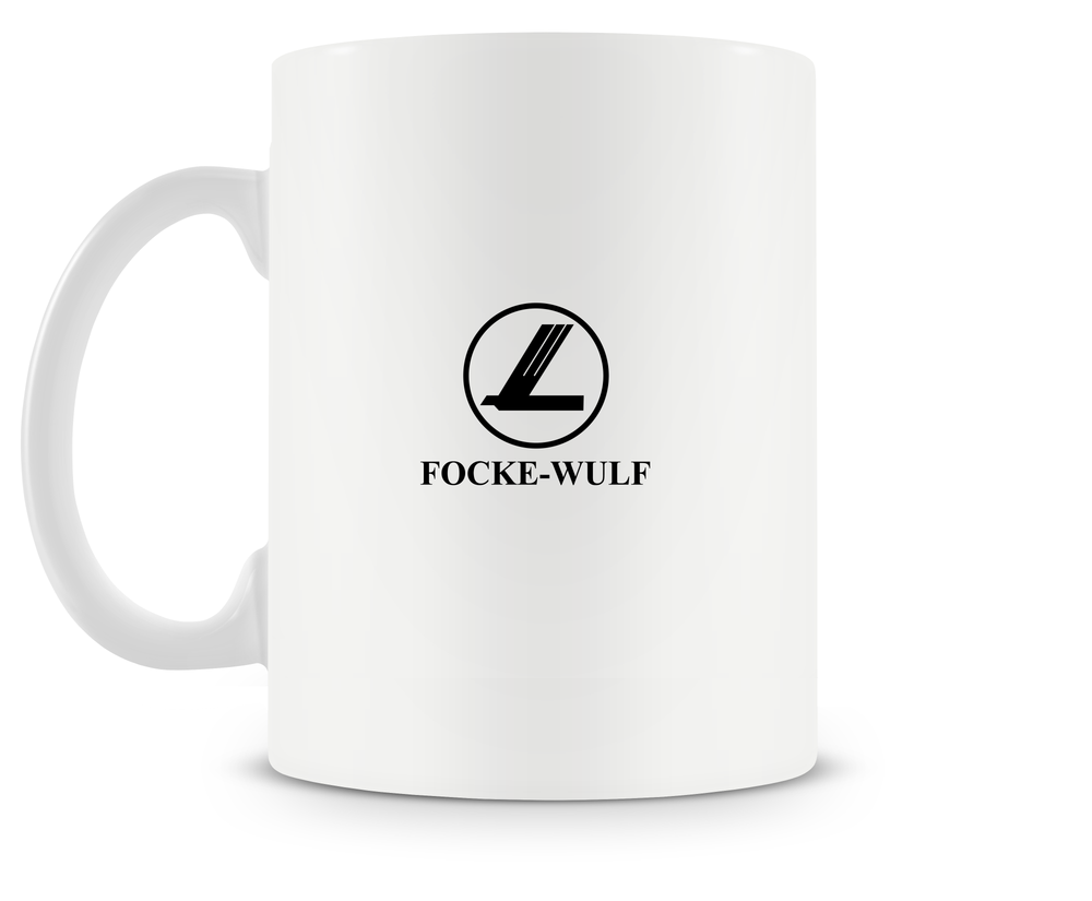 back of Focke-Wulf Fw 190 mug