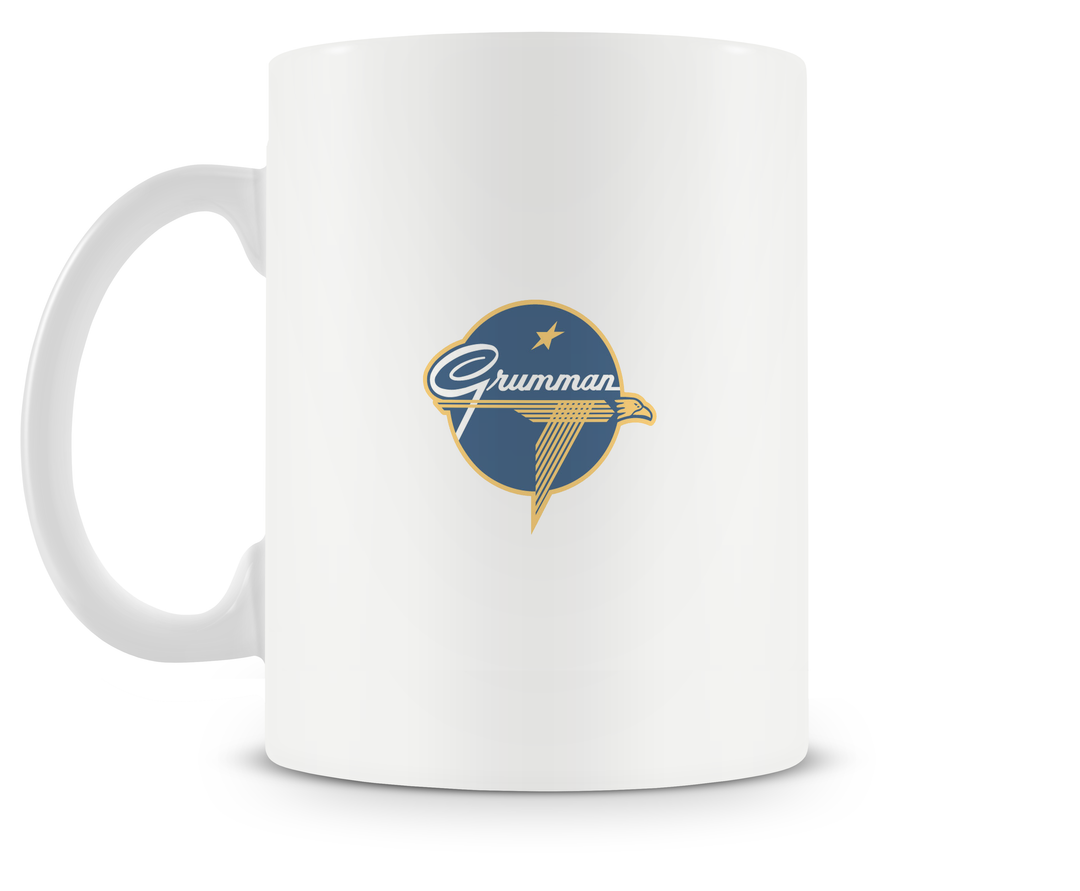 back of Grumman F9F Panther Mug 15oz.