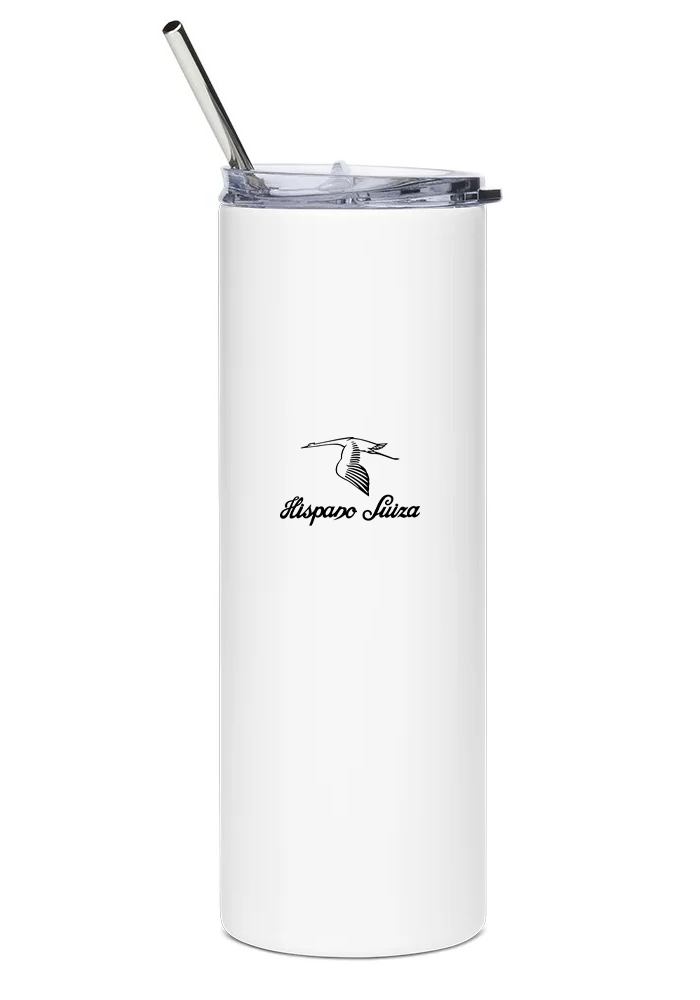 back of Hispano HA-200 Saeta water tumbler