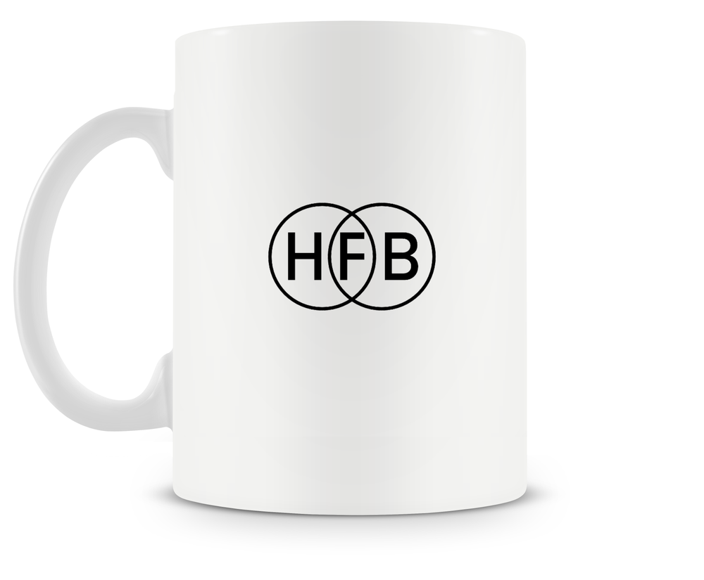 back of HFB 320 Hansa Jet mug