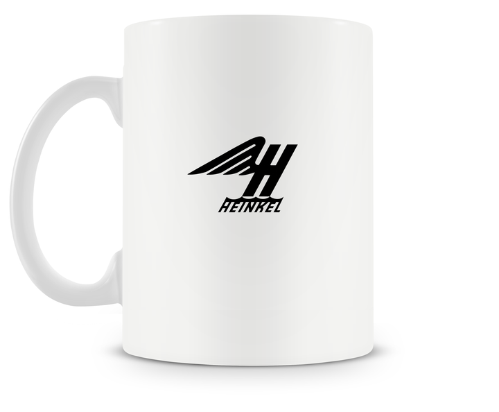 back of Heinkel He 111 mug