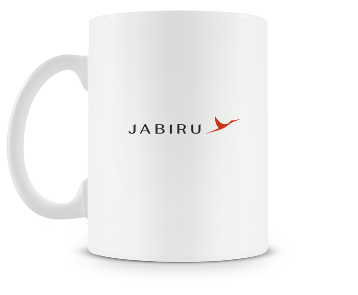 back of Jabiru J230-D mug