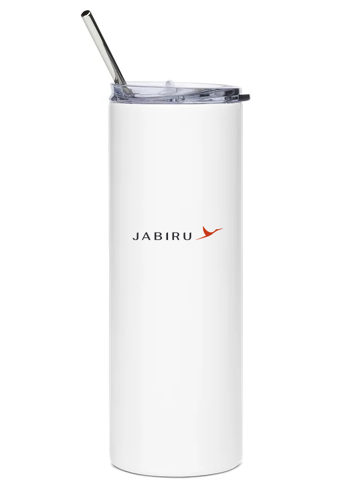 back of Jabiru J230-D water tumbler