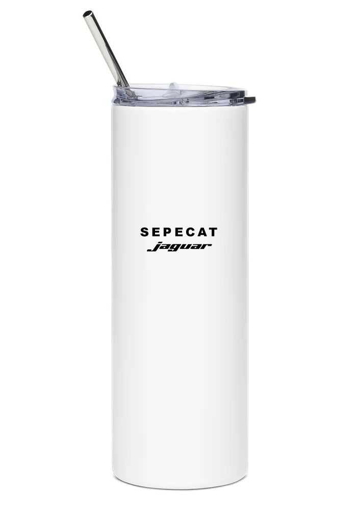 back of SEPECAT Jaguar water tumbler