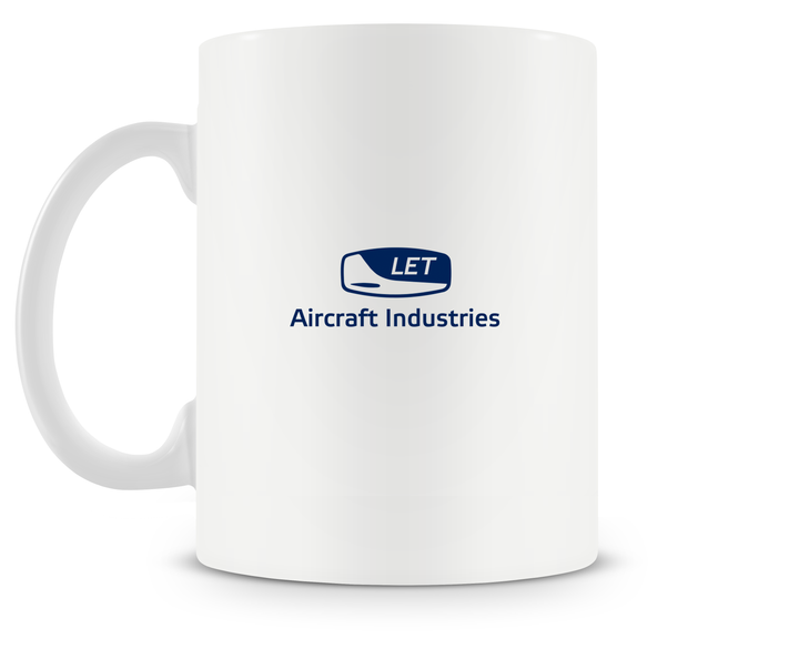 back of Aircraft Industries L-410 NG mug