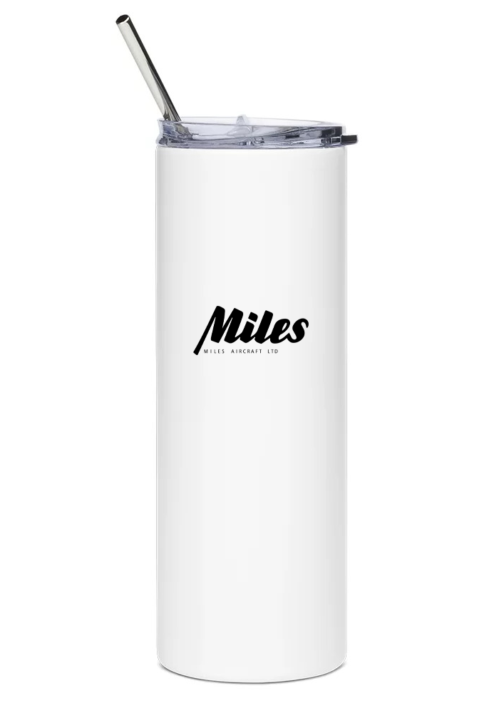 back of Miles Gemini water tumbler