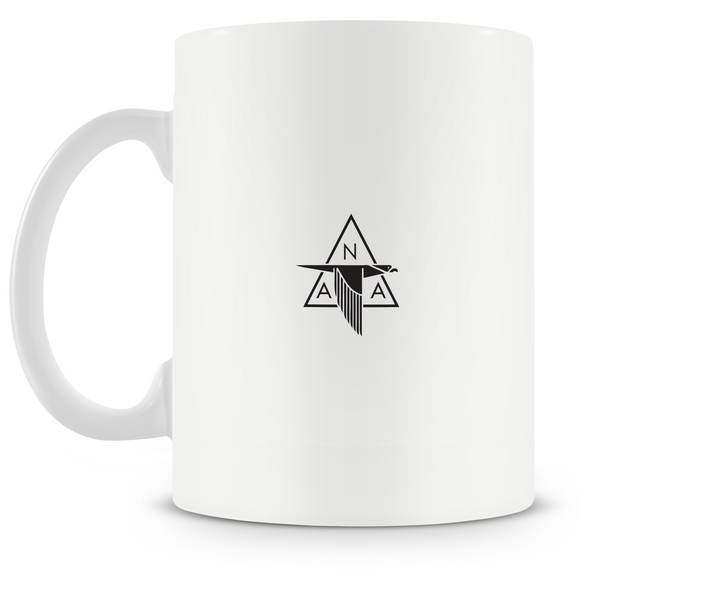 back of North American F-86D Sabre mug