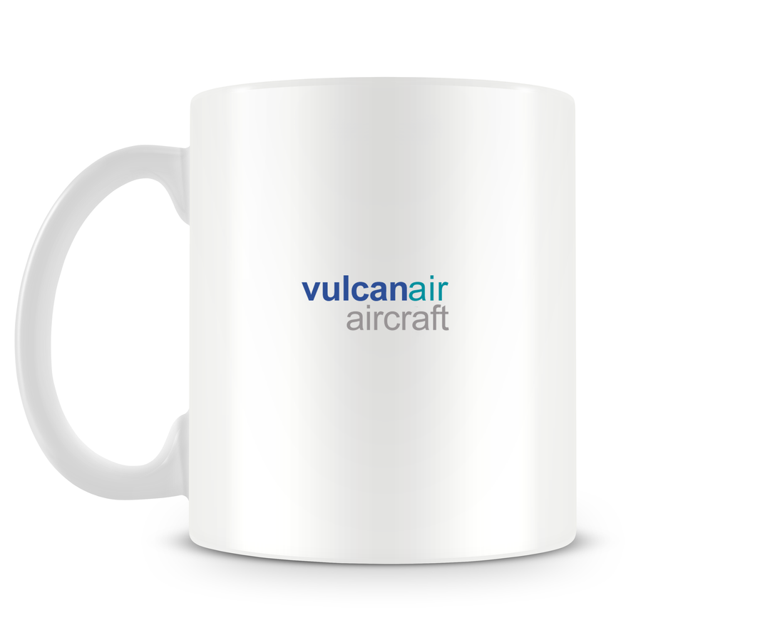 back of Vulcanair P68 Observer Mug