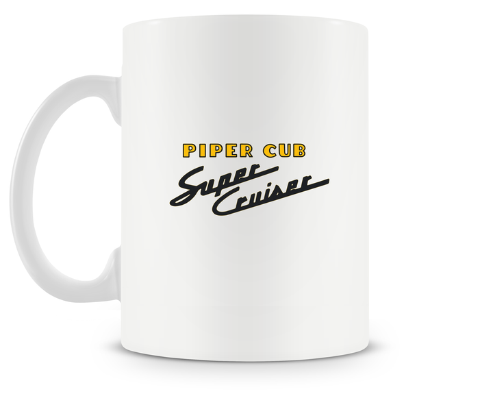 back of Piper PA-12 Super Cruiser mug
