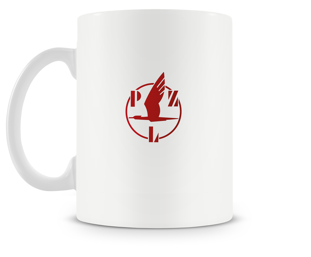 back of PZL-104 Wilga mug 15oz